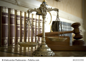 Scales of Justice and Judge`s gavel