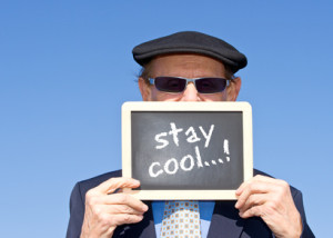 stay cool...! - Concept for Seniors