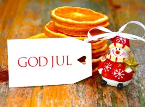 God Jul - Postkarte